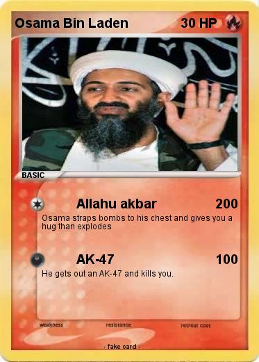 Pokemon Osama Bin Laden
