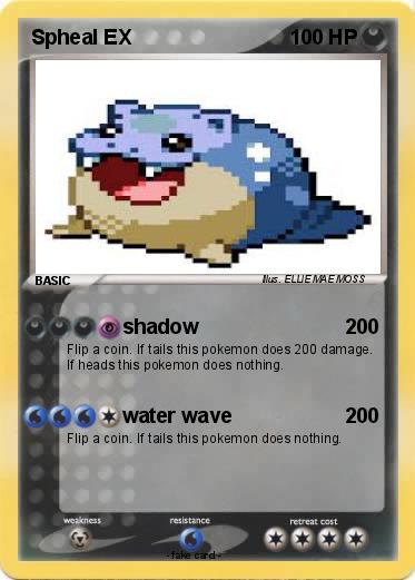 Pokemon Spheal EX
