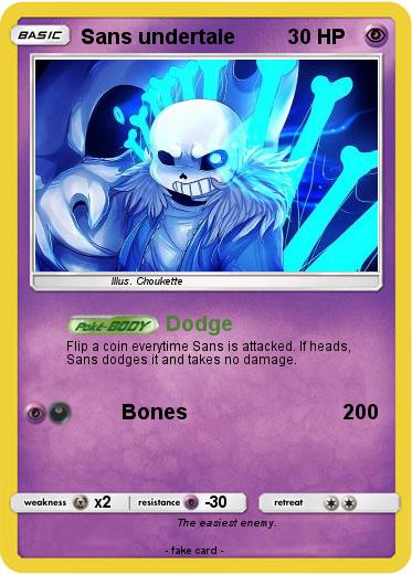Pokemon Sans undertale