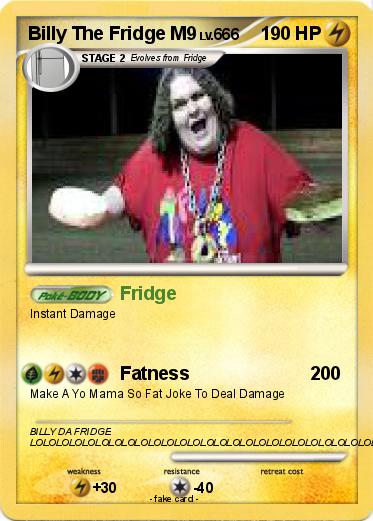Pokemon Billy The Fridge M9
