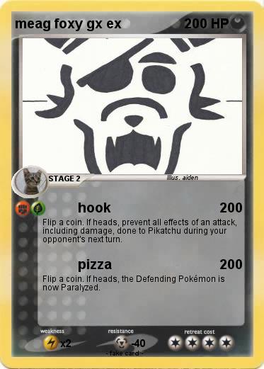 Pokemon meag foxy gx ex