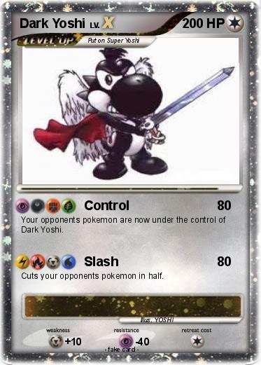 Pokemon Dark Yoshi
