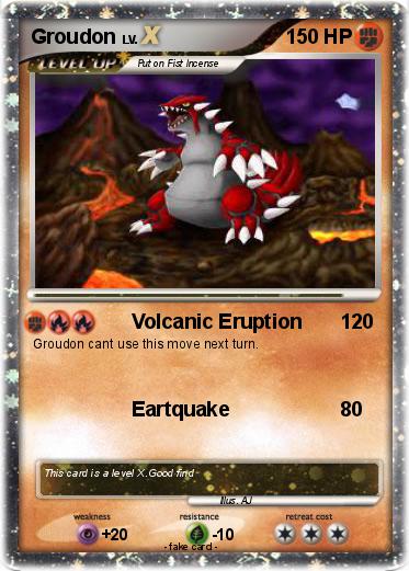 Pokemon Groudon