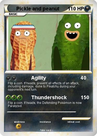 Pokemon Pickle and peanut