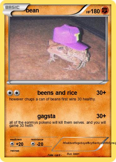 Pokemon bean