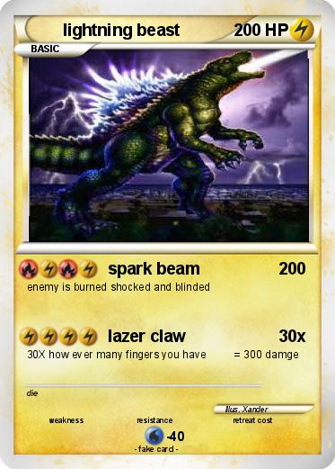 Pokemon lightning beast