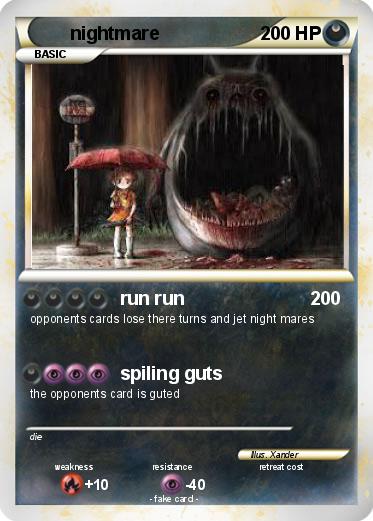 Pokemon nightmare