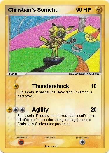 Pokemon Christian's Sonichu