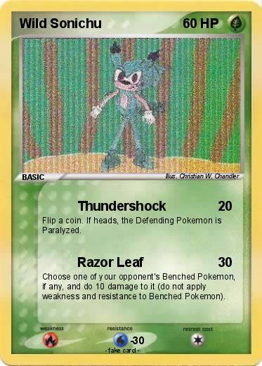 Pokemon Wild Sonichu
