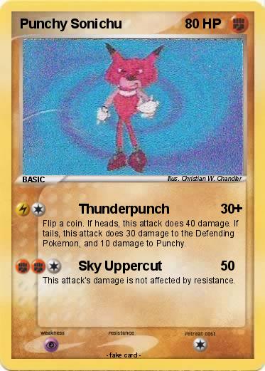 Pokemon Punchy Sonichu