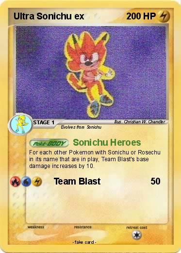 Pokemon Ultra Sonichu ex