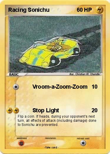Pokemon Racing Sonichu