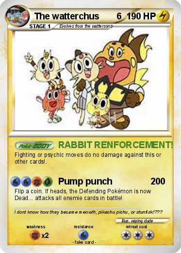 Pokemon The watterchus       6