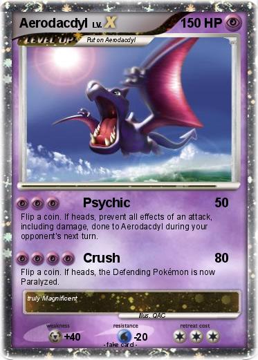 Pokemon Aerodacdyl