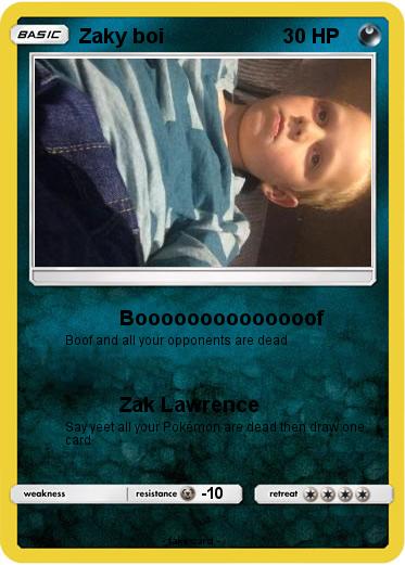 Pokemon Zaky boi