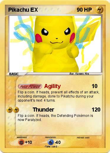 Pokemon Pikachu EX