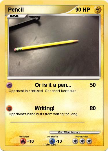 Pokemon Pencil