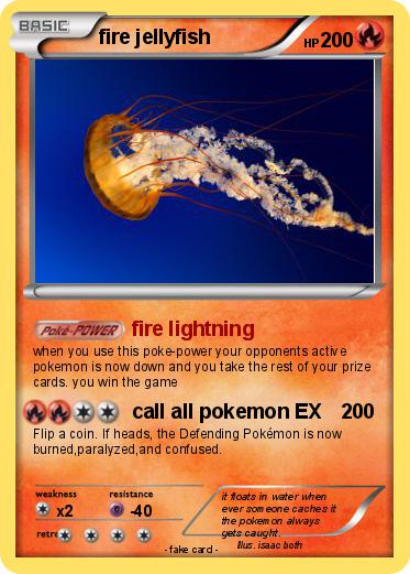 Pokemon fire jellyfish