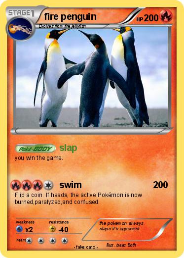 Pokemon fire penguin