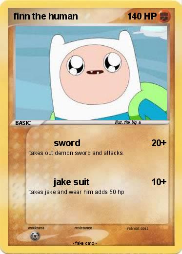 Pokemon finn the human