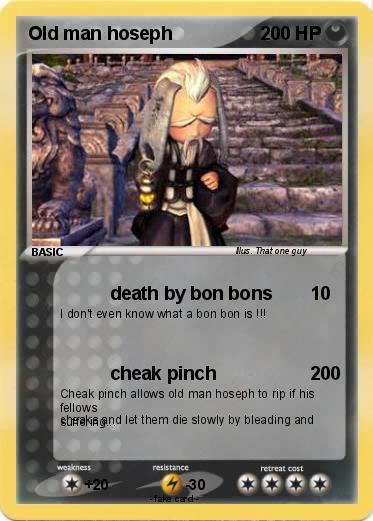 Pokemon Old man hoseph