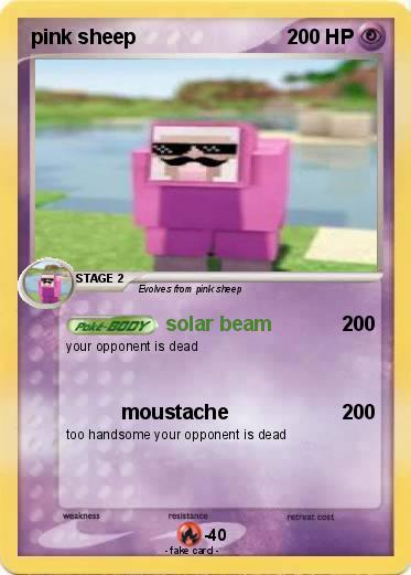 Pokemon pink sheep