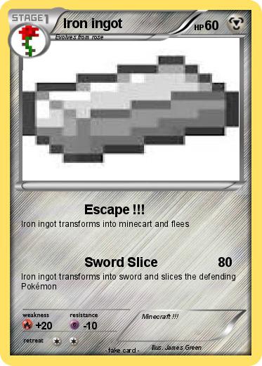 Pokemon Iron ingot