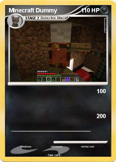 Pokemon Minecraft Dummy