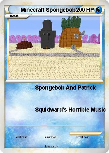 Pokemon Minecraft Spongebob