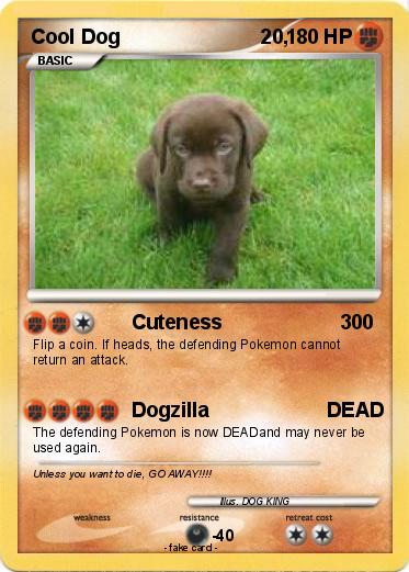 Pokemon Cool Dog                         20,