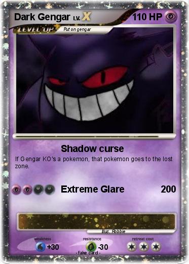 Pokemon Dark Gengar