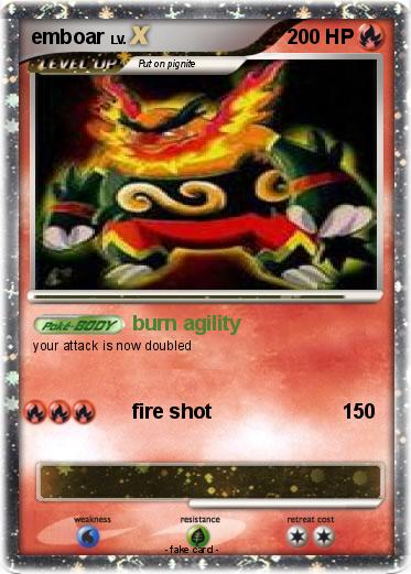 Pokemon emboar