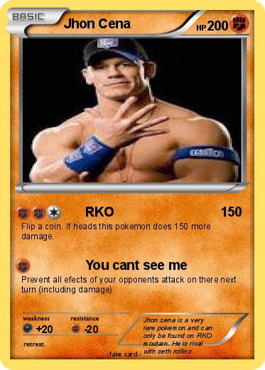Pokemon Jhon Cena