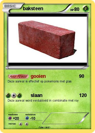Pokemon baksteen