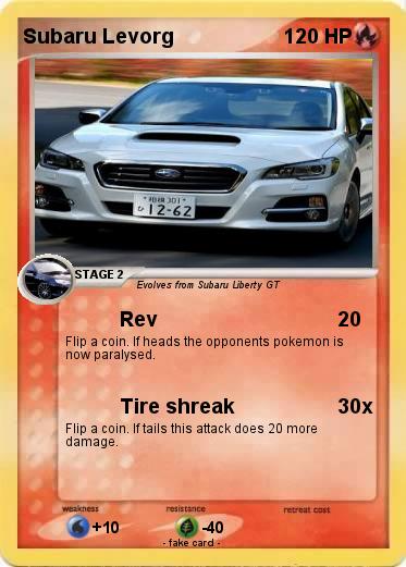 Pokemon Subaru Levorg