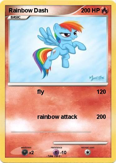 Pokemon Rainbow Dash