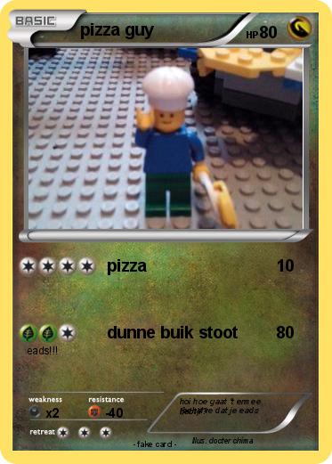 Pokemon pizza guy