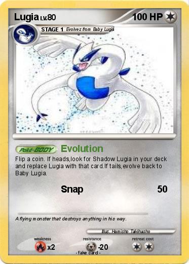 Pokemon Lugia