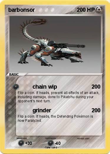Pokemon barbonsor