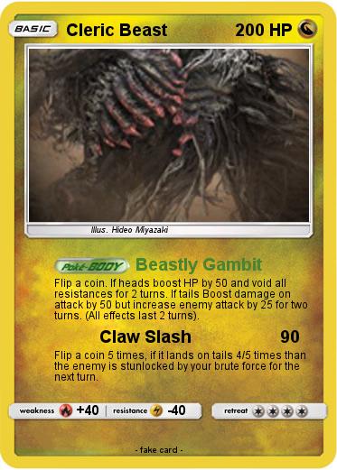 Pokemon Cleric Beast