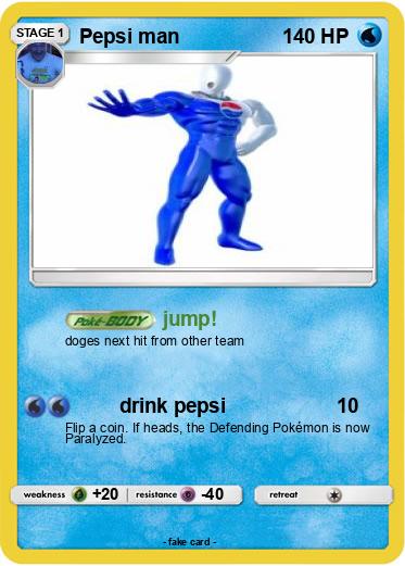 Pokemon Pepsi man