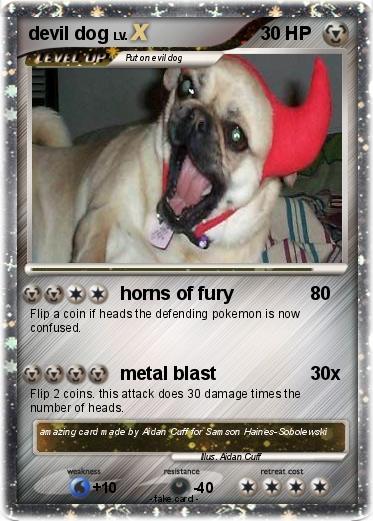 Pokemon devil dog