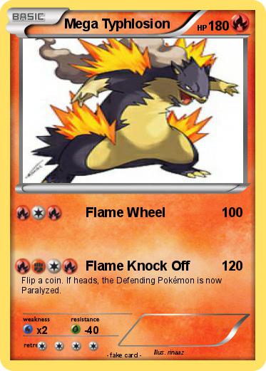 Pokemon Mega Typhlosion