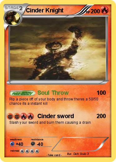 Pokemon Cinder Knight