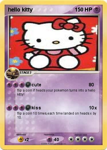 Pokemon hello kitty
