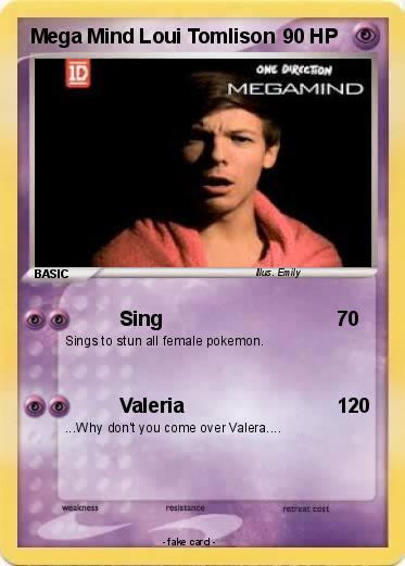 Pokemon Mega Mind Loui Tomlison