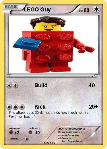 Pokemon LEGO Guy