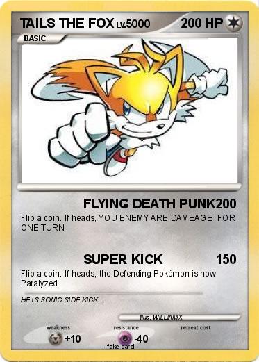 Pokemon TAILS THE FOX