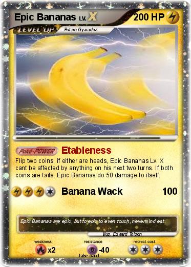 Pokemon Epic Bananas