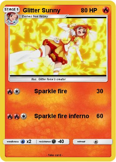 Pokemon Glitter Sunny